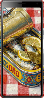 2D пластиковий чехол Vintage Sardine Tin Phone для Sony Xperia 10 I4113 - 6772t-1688 изображение 