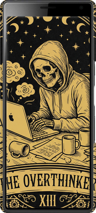 2D пластиковий чехол The Overthinker для Sony Xperia 10 I4113 - 6774t-1688 изображение 