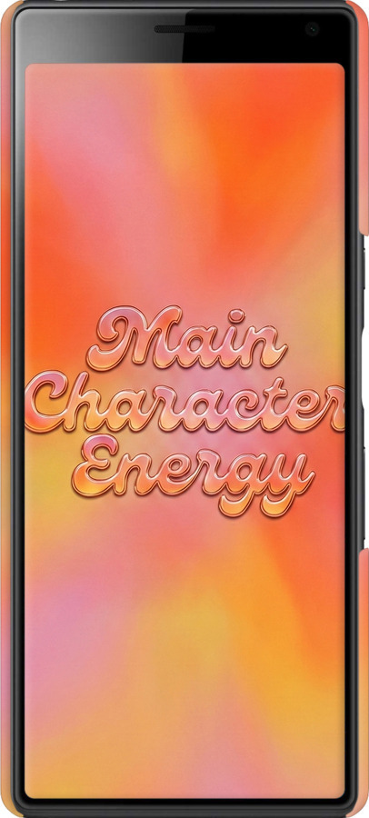 2D пластиковый чехол Aura Gradient Main Character Energy Aesthetic Y2K для Sony Xperia 10 I4113 - 6783t-1688 изображение 