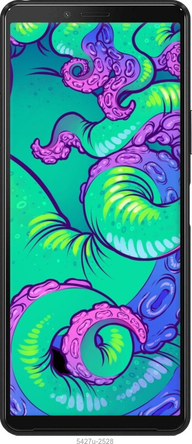 Силиконовый чехол № 5427 для Sony Xperia 10 II - 5427u-2528 изображение 