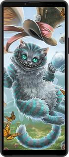 Силиконовый чехол Чеширский кот 2 для Sony Xperia 10 IV - 3993u-2789 изображение 