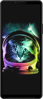 Силиконовый чехол Кот-астронавт для Sony Xperia 10 IV - 4154u-2789 изображение 