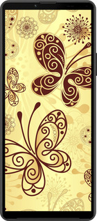 Силиконовый чехол Красивые бабочки для Sony Xperia 10 IV - 4170u-2789 изображение 