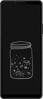 Силиконовый чехол Космос в банке для Sony Xperia 10 IV - 4297u-2789 изображение 