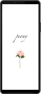 Силиконовый чехол Пион для Sony Xperia 10 IV - 4366u-2789 изображение 