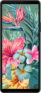 Силиконовый чехол Тропические цветы v1 для Sony Xperia 10 IV - 4667u-2789 изображение 