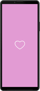 Силиконовый чехол Сердце 2 для Sony Xperia 10 IV - 4863u-2789 изображение 