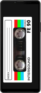 Силиконовый чехол Кассета с90 для Sony Xperia 10 IV - 4894u-2789 изображение 