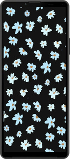 Силиконовый чехол Цветочный для Sony Xperia 10 IV - 4900u-2789 изображение 