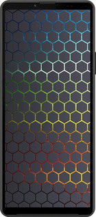 Силиконовый чехол Переливающиеся соты для Sony Xperia 10 IV - 498u-2789 изображение 