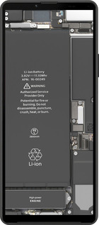 Силиконовый чехол Детали смартфона для Sony Xperia 10 IV - 5487u-2789 изображение 