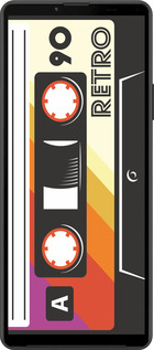 Силиконовый чехол Кассета с90 v4 для Sony Xperia 10 IV - 5532u-2789 изображение 