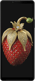 Силиконовый чехол Клубника v3 для Sony Xperia 10 IV - 5638u-2789 изображение 