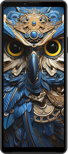 Силиконовый чехол Сова v2 для Sony Xperia 10 IV - 5649u-2789 изображение 