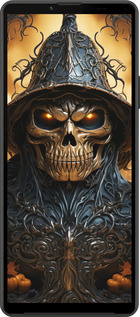 Силиконовый чехол Череп 2 для Sony Xperia 10 IV - 5652u-2789 изображение 