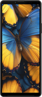 Силиконовый чехол Желто-голубые бабочки для Sony Xperia 10 IV - 6046u-2789 изображение 