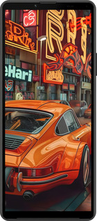 Силиконовый чехол Порше для Sony Xperia 10 IV - 6334u-2789 изображение 