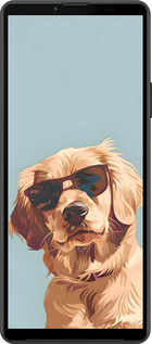 Силиконовый чехол Пес в очках для Sony Xperia 10 IV - 6381u-2789 изображение 