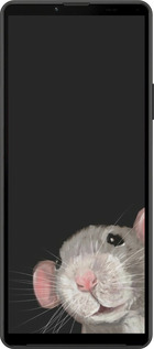 Силиконовый чехол The Peeking Rat для Sony Xperia 10 IV - 6442u-2789 изображение 
