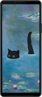 Силиконовый чехол С изображением кота и водяной лилии Monet для Sony Xperia 10 IV - 6519u-2789 изображение 