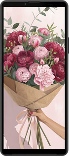 Силиконовый чехол Пионы 1 для Sony Xperia 10 IV - 6705u-2789 изображение 