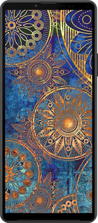 Силіконовий чехол Золотий візерунок для Sony Xperia 10 IV - 678u-2789 изображение 