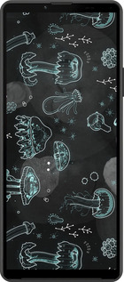 Силиконовый чехол Медузы для Sony Xperia 10 IV - 906u-2789 изображение 