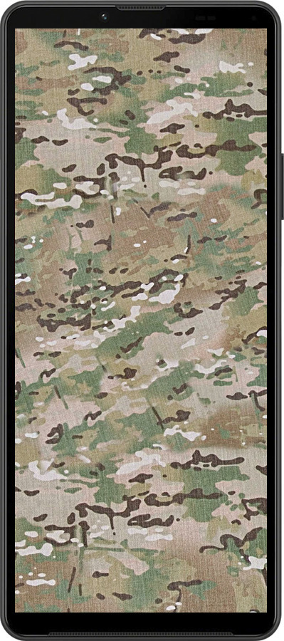 Силиконовый чехол Камуфляж v5 для Sony Xperia 10 IV - 1201u-2789 изображение 