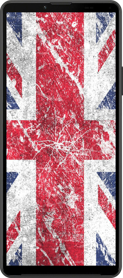 Силиконовый чехол Флаг Великобритании 1 для Sony Xperia 10 IV - 386u-2789 изображение 