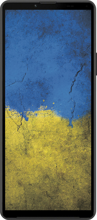 Силиконовый чехол Флаг Украины 2 для Sony Xperia 10 IV - 401u-2789 изображение 