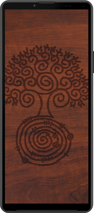 Силиконовый чехол Узор дерева для Sony Xperia 10 IV - 4119u-2789 изображение 