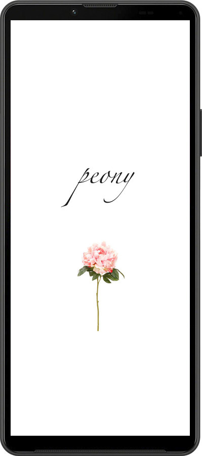 Силиконовый чехол Пион для Sony Xperia 10 IV - 4366u-2789 изображение 