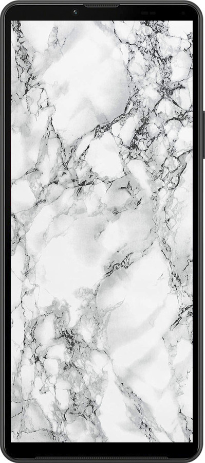 Силиконовый чехол Мрамор белый для Sony Xperia 10 IV - 4480u-2789 изображение 
