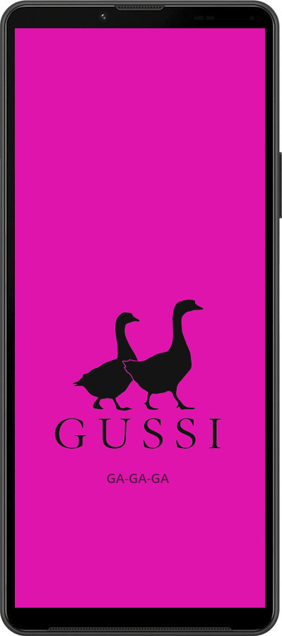 Силиконовый чехол Гуси для Sony Xperia 10 IV - 4561u-2789 изображение 