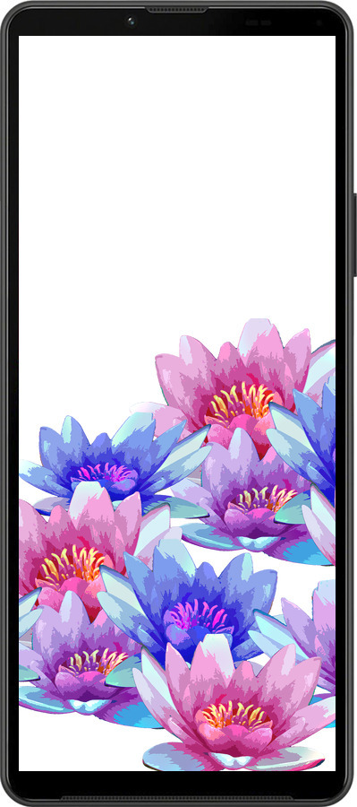 Силиконовый чехол Лотос для Sony Xperia 10 IV - 4862u-2789 изображение 