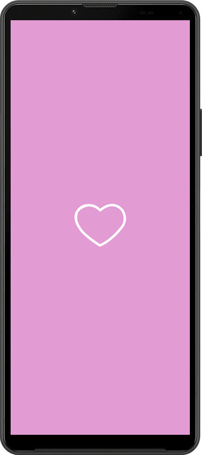 Силиконовый чехол Сердце 2 для Sony Xperia 10 IV - 4863u-2789 изображение 