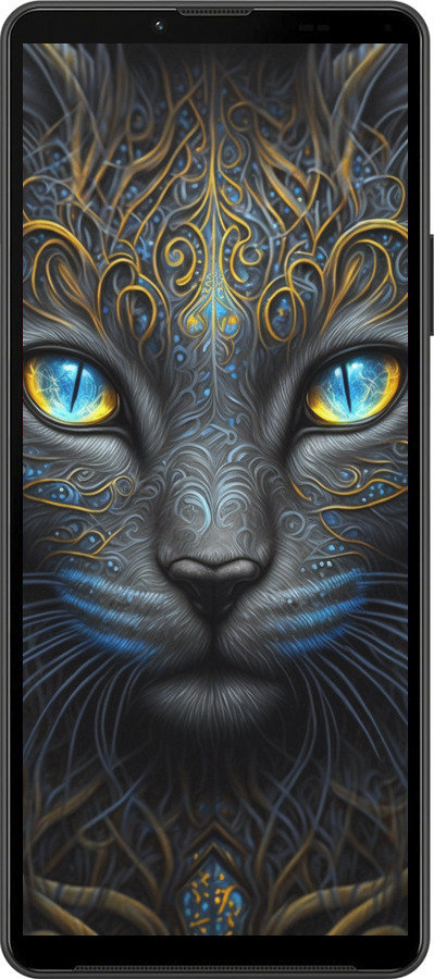 Силіконовий чехол Кішка для Sony Xperia 10 IV - 5548u-2789 изображение 