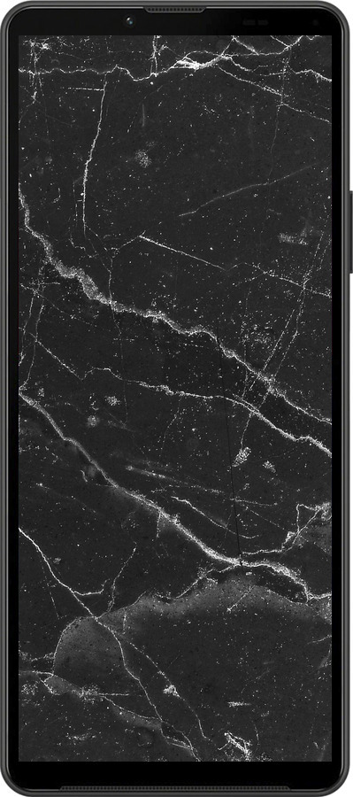 Силиконовый чехол Черный мрамор v2 для Sony Xperia 10 IV - 5568u-2789 изображение 