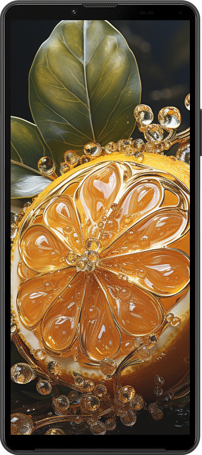 Силіконовий чехол Лимон для Sony Xperia 10 IV - 5647u-2789 изображение 