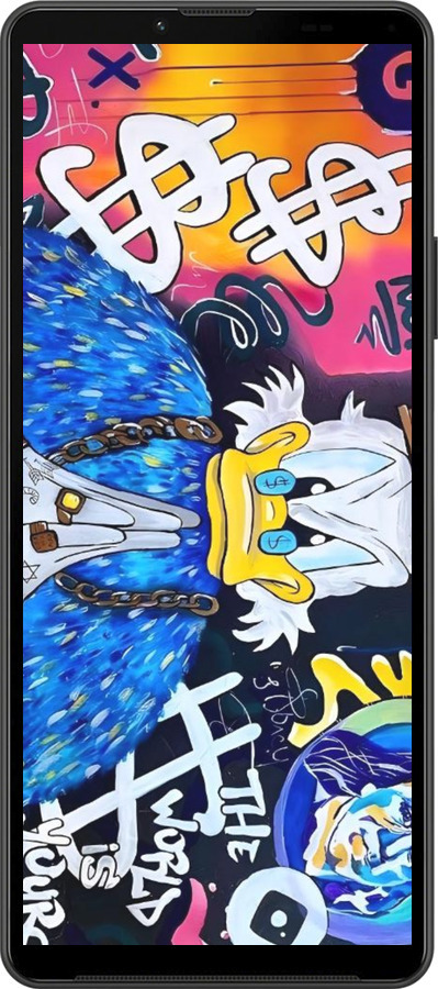 Силиконовый чехол Скрудж 2 для Sony Xperia 10 IV - 6285u-2789 изображение 