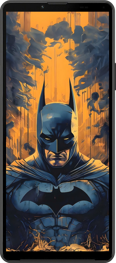 Силіконовий чехол Бетмен для Sony Xperia 10 IV - 6335u-2789 изображение 