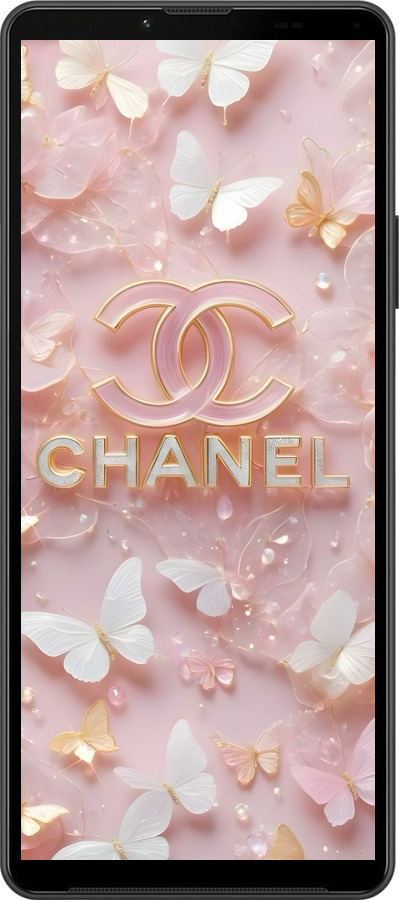 Силиконовый чехол Шанель для Sony Xperia 10 IV - 6366u-2789 изображение 