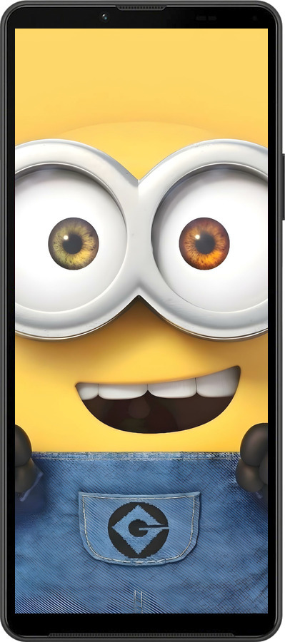 Силиконовый чехол Миньон для Sony Xperia 10 IV - 6389u-2789 изображение 