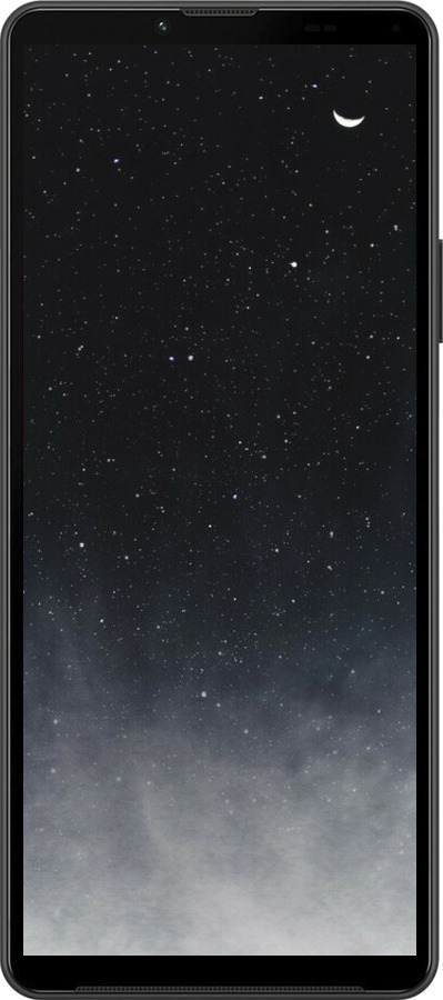 Силиконовый чехол Сині хмари, Синій місяць для Sony Xperia 10 IV - 6396u-2789 изображение 