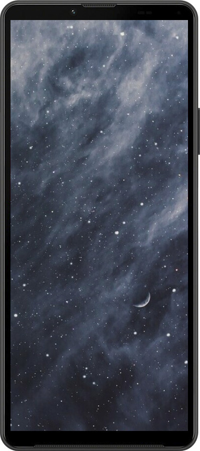 Силиконовый чехол Голубые облака, Голубая луна для Sony Xperia 10 IV - 6398u-2789 изображение 