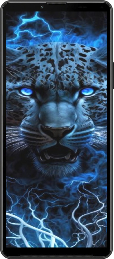 Силиконовый чехол Ледяной леопард для Sony Xperia 10 IV - 6460u-2789 изображение 