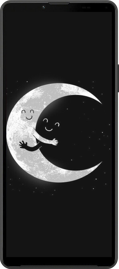 Силіконовий чехол Місячні обійми для Sony Xperia 10 IV - 6508u-2789 изображение 