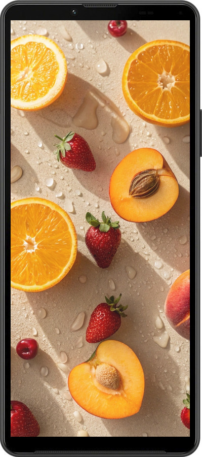 Силиконовый чехол Фрукты 3 для Sony Xperia 10 IV - 6703u-2789 изображение 