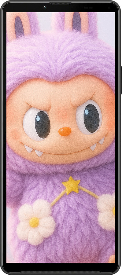 Силіконовий чехол Лабубу для Sony Xperia 10 IV - 6708u-2789 изображение 