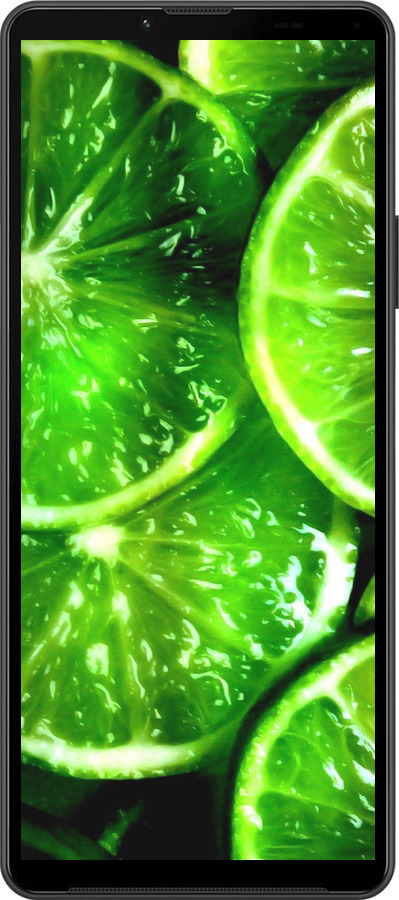 Силиконовый чехол Зелёные дольки лимона для Sony Xperia 10 IV - 852u-2789 изображение 